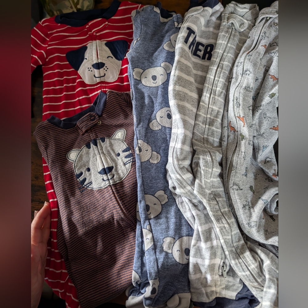 Carter's Kids Footies Bundle Of 6